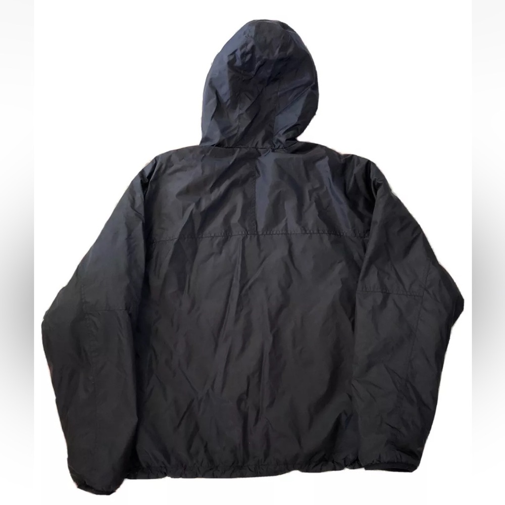 Vintage Guess USA Men’s Navy Lined Windbreaker Jacket With Hood Size Med - Picture 2 of 8